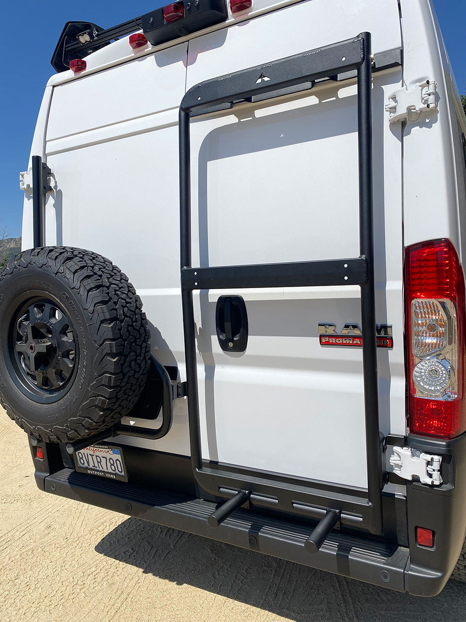 Ram Promaster Passenger Side Accessory Rack – Rover Vans