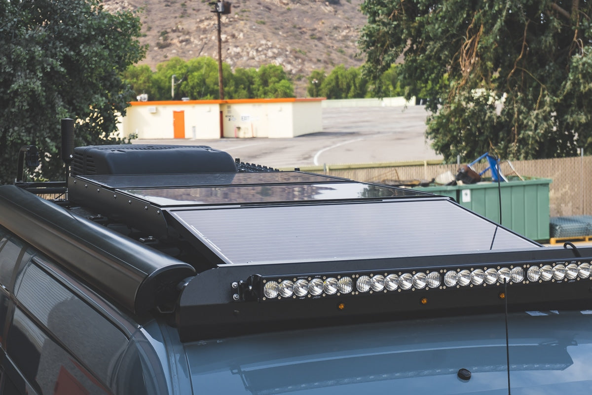 AO Baja Designs Roof Rack Light Brackets For Sprinter Vans