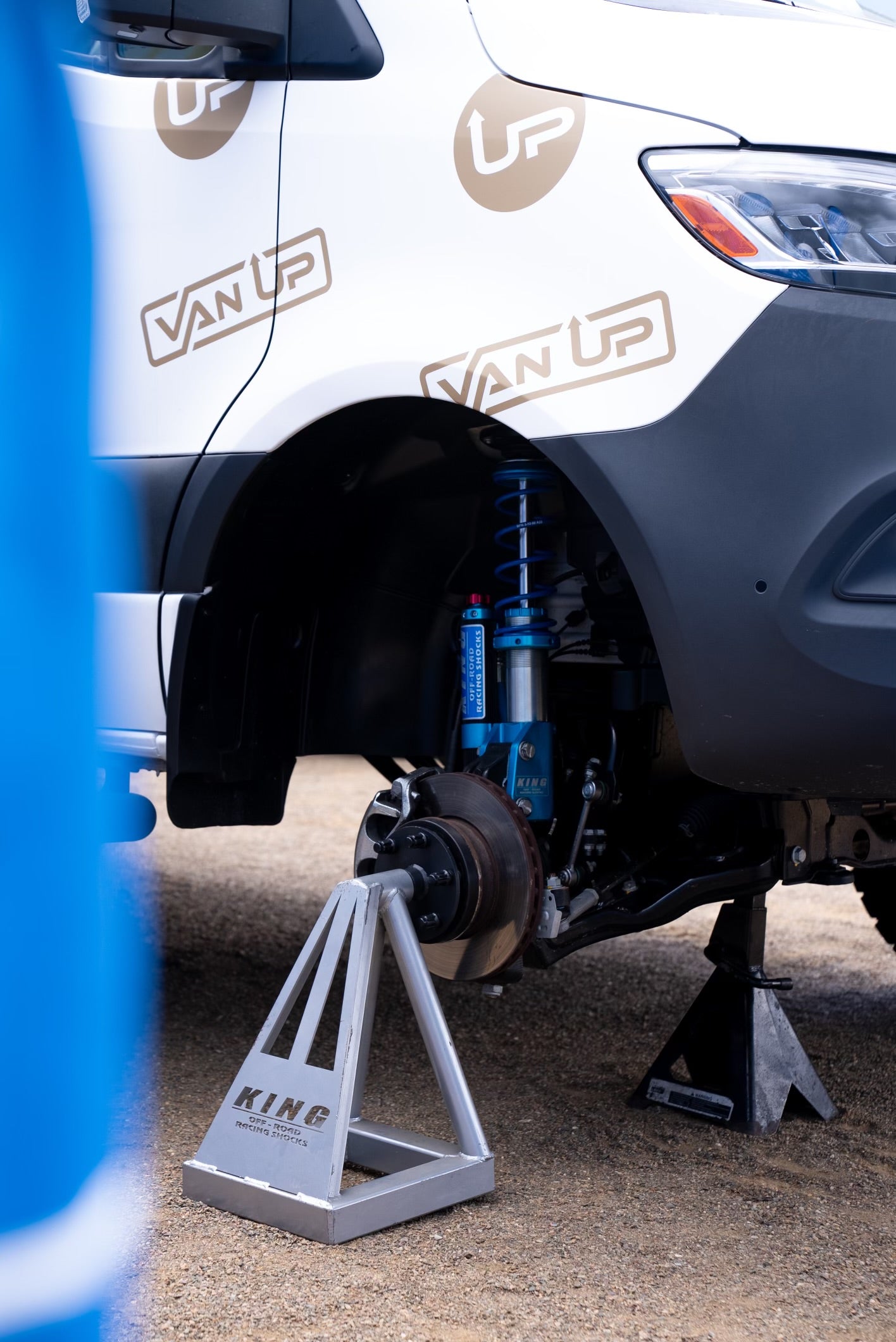 VanUp X King Shocks Sprinter Adjustable Suspension Upgrade Kit