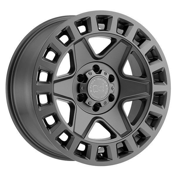 Black Rhino York Gunmetal Wheel 17x8 6x130