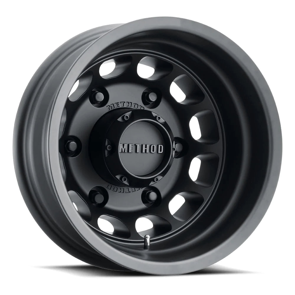 Method MR901 Matte Black Rear Wheel (Ford Transit Dually) | 16x6 6x180 -134mm