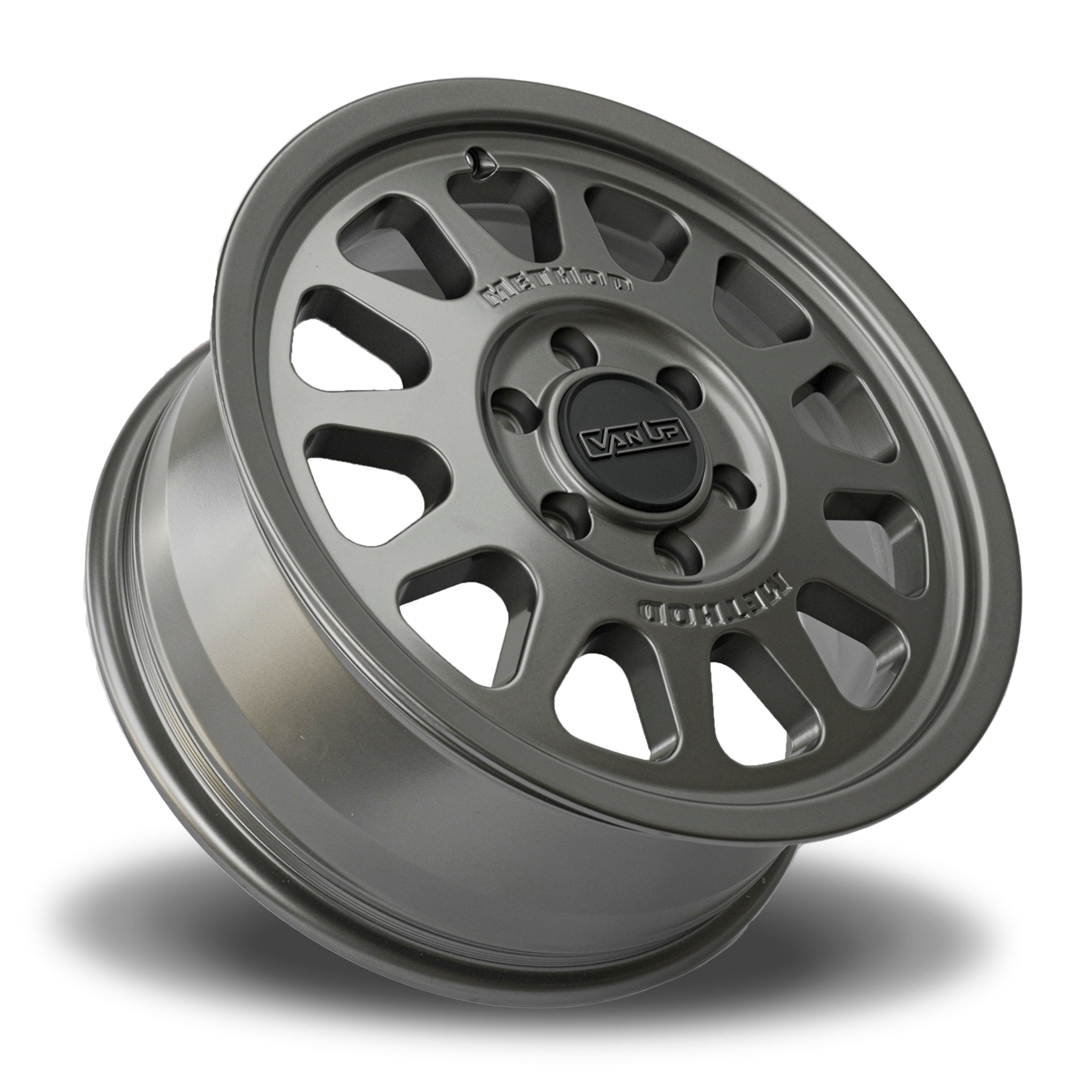 Method MR703 VanUp Steel Gray Wheel | 17x7.5 6x130 50mm